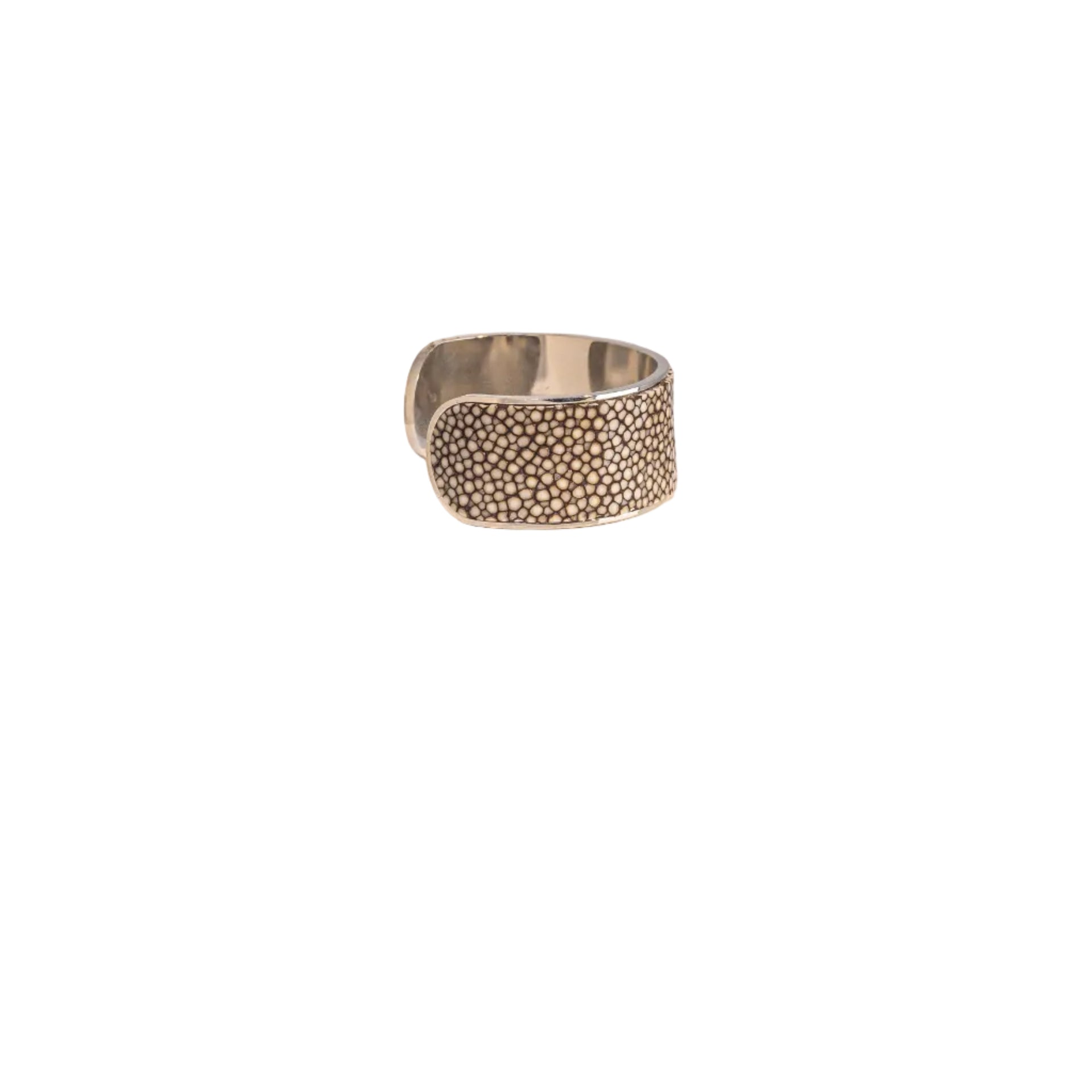 Truffle Stingray Statement Cuff
