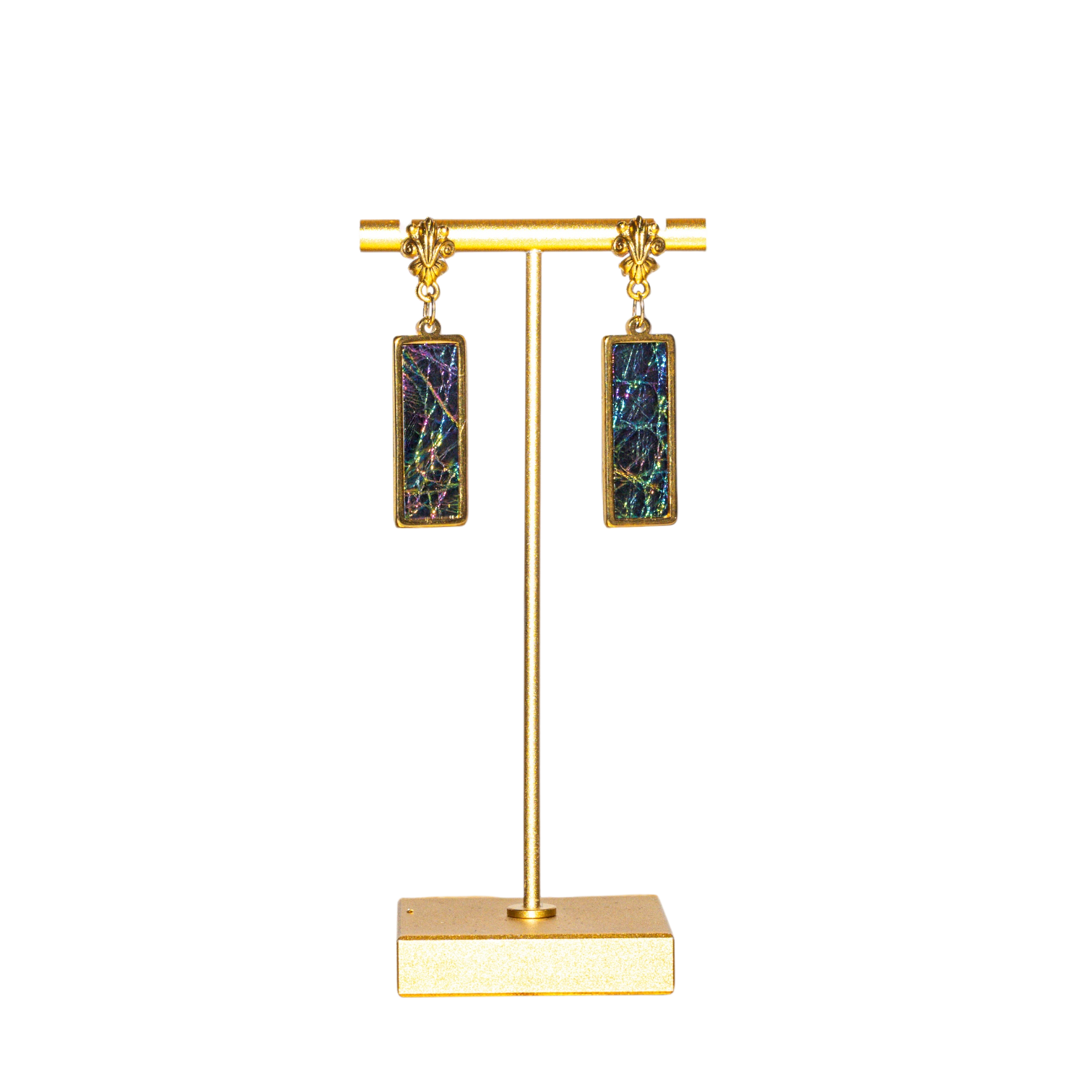 Mirage Alligator Pendant Earrings