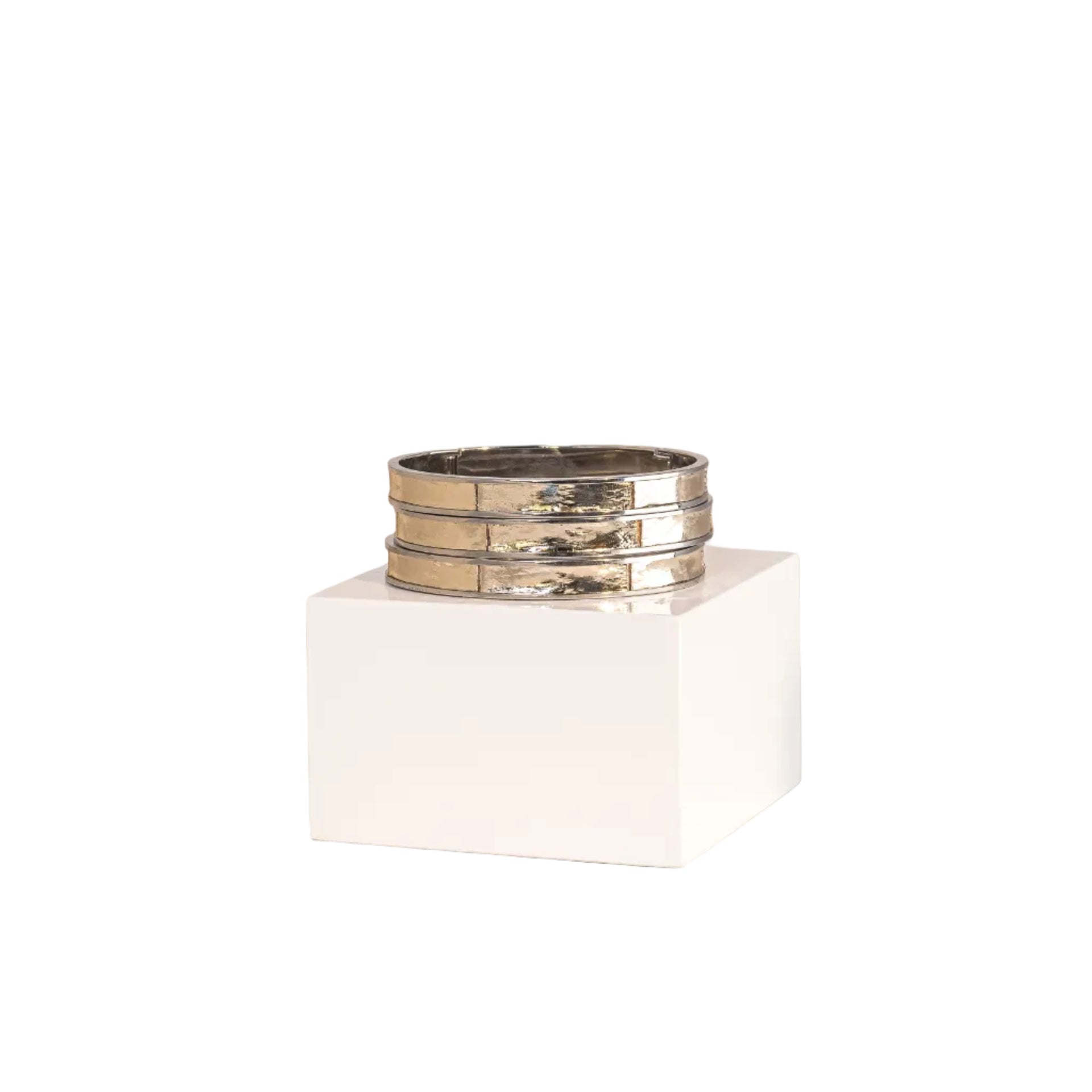 Metallic Eel Bangle Set