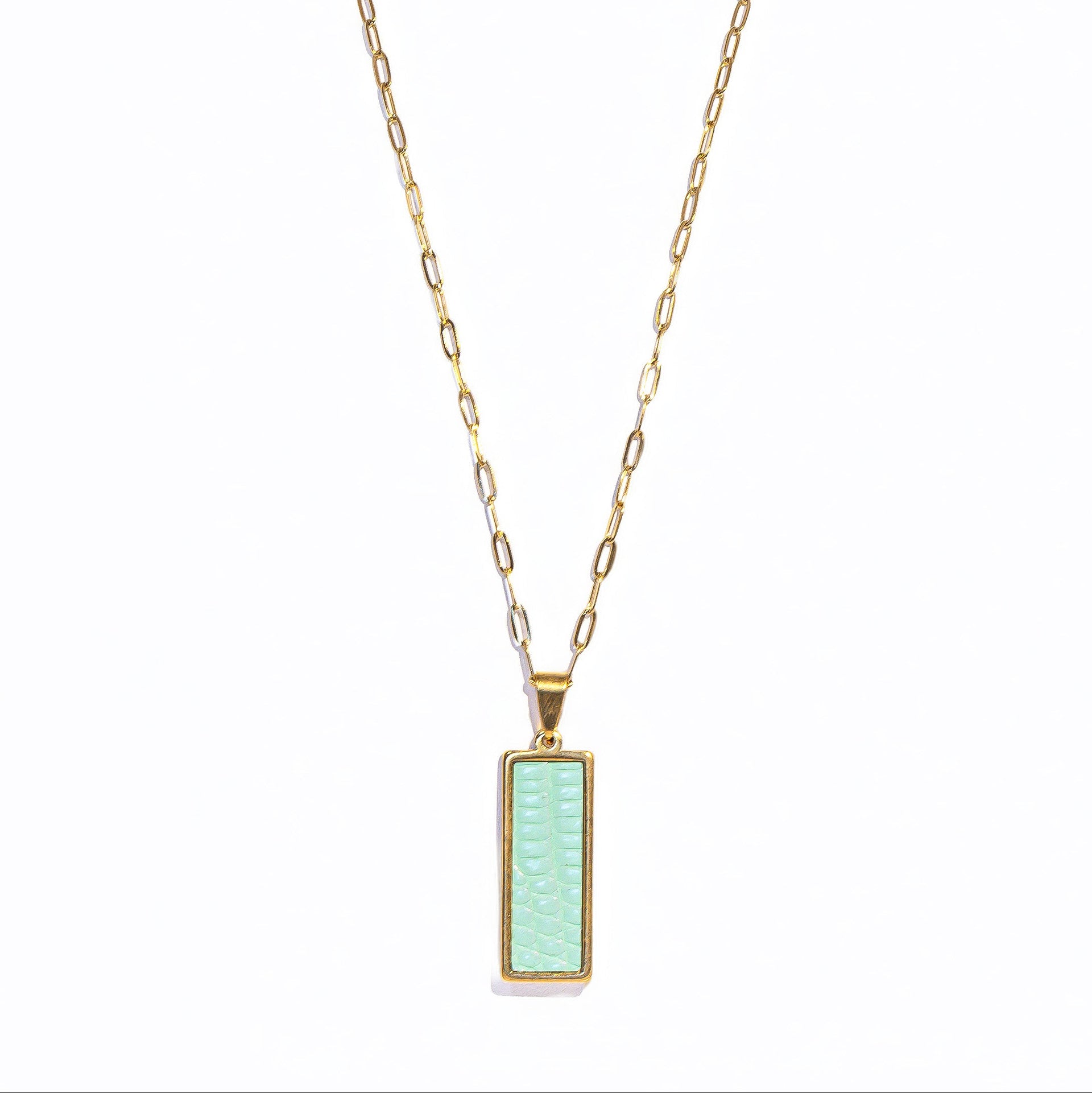 Exuma Rectangle Signature Necklace