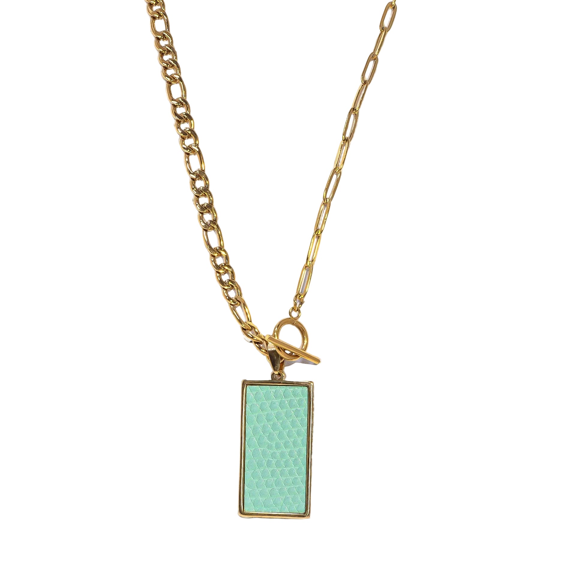 Exuma Rectangle Statement Necklace