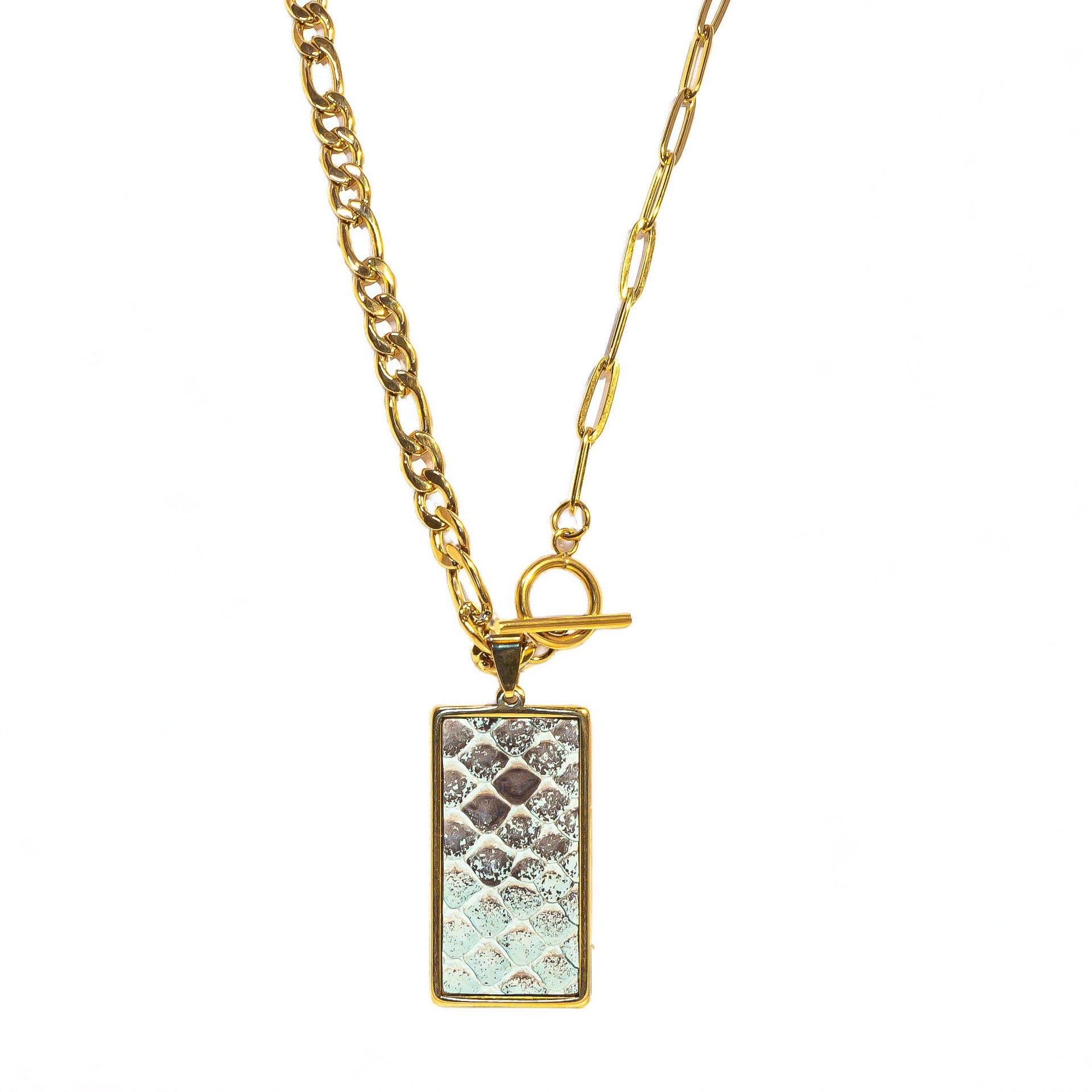 Exuma Rectangle Statement Necklace