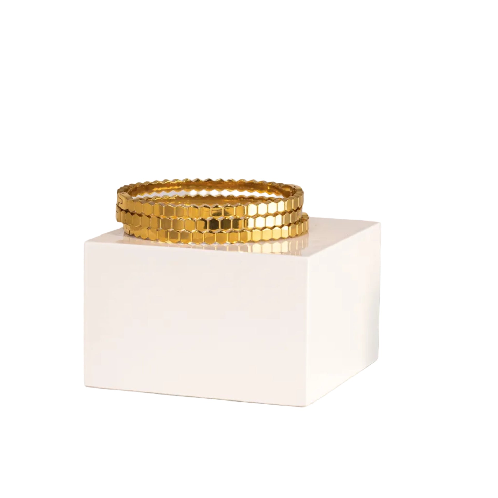 Hexagon Bangle