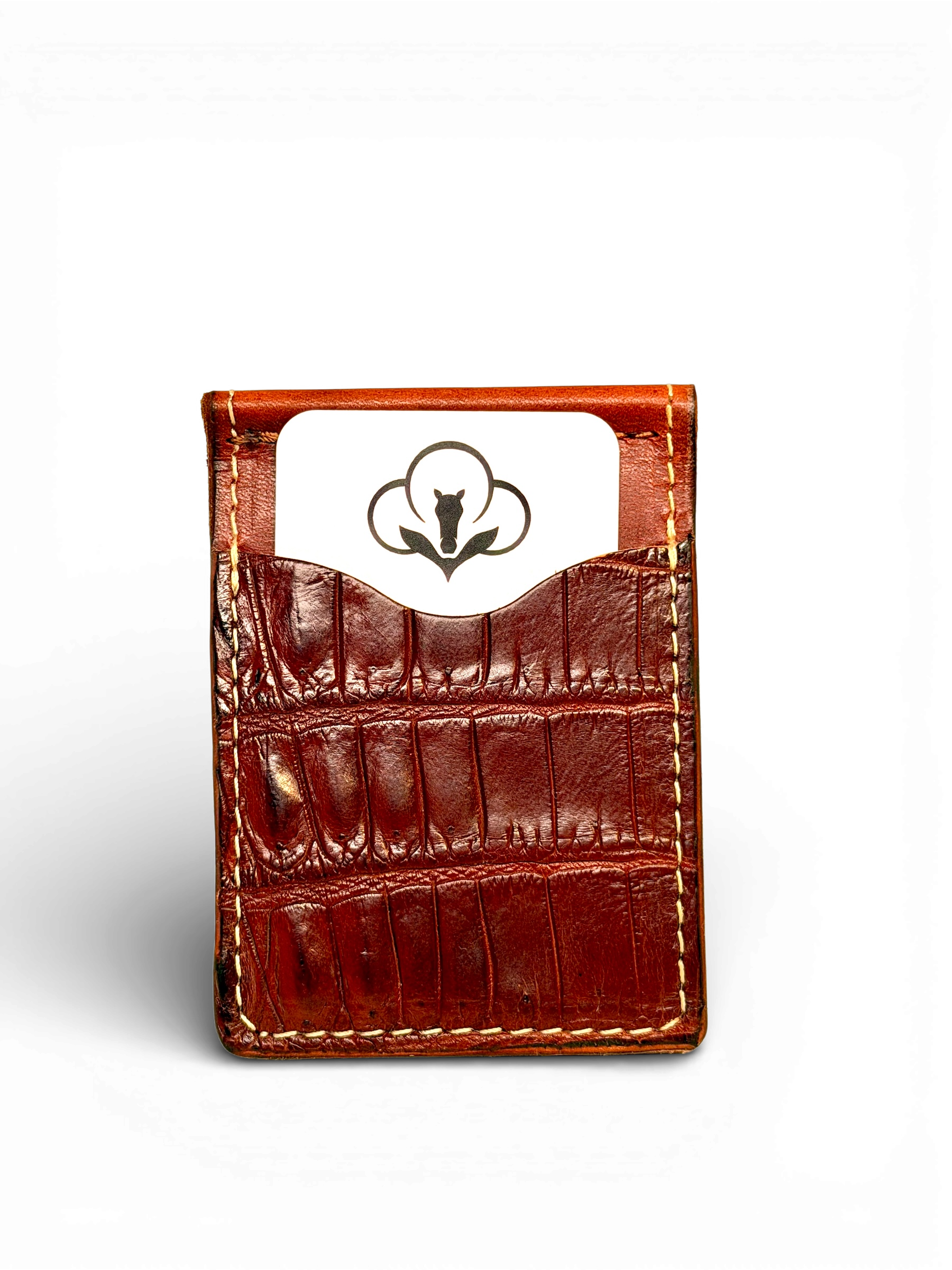 Sorrel Nile Crocodile Wallet