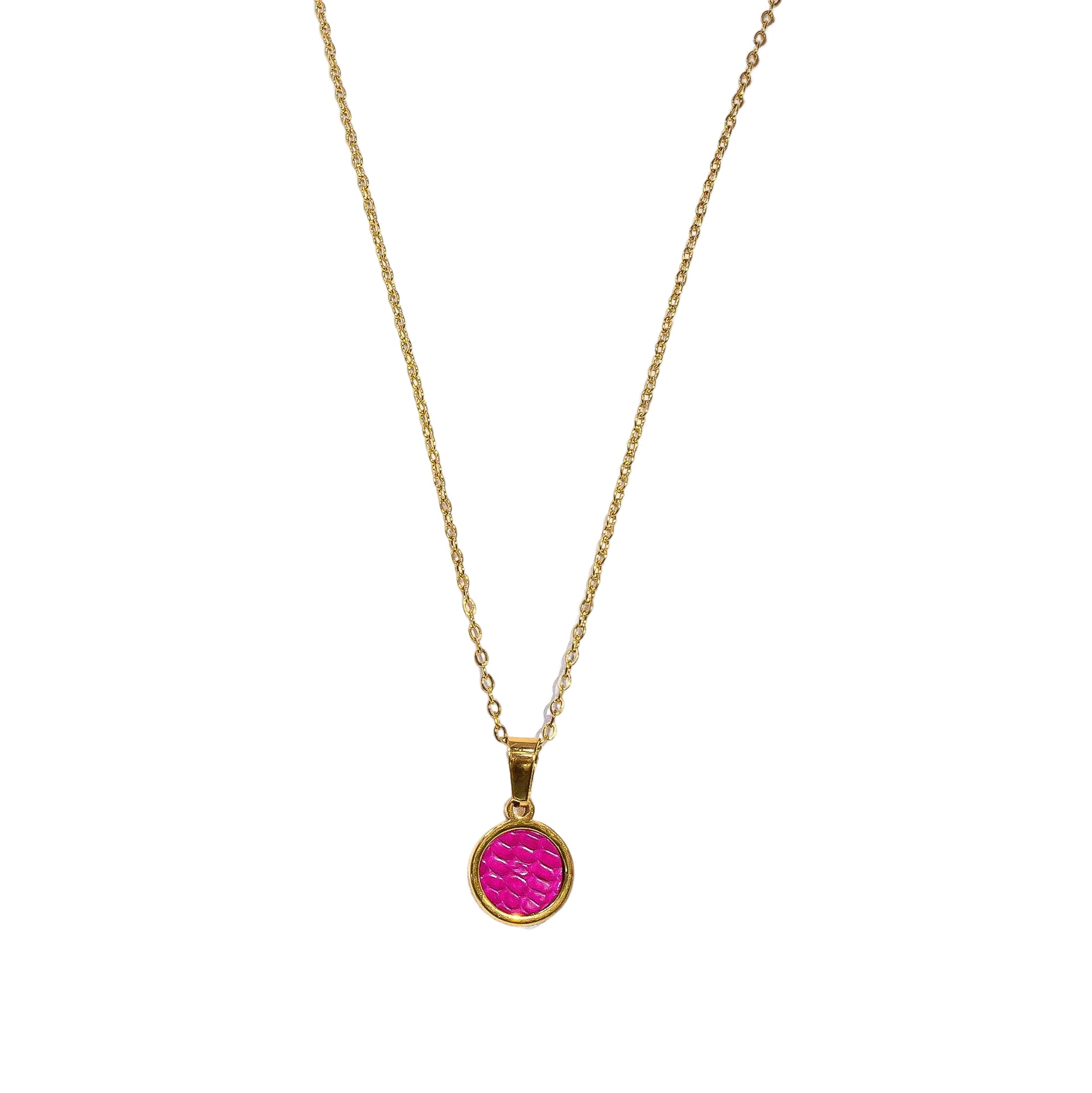 Orchid Minimalist Necklace