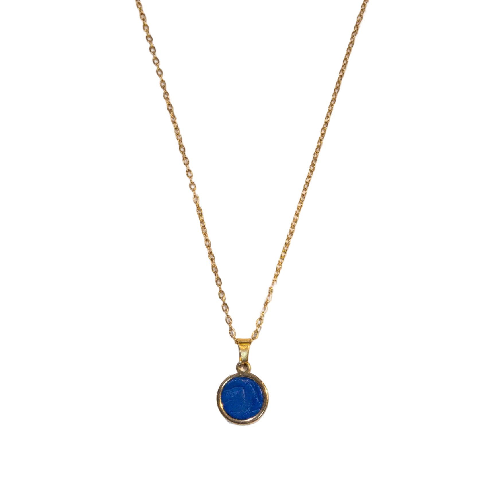Sapphire Minimalist Necklace