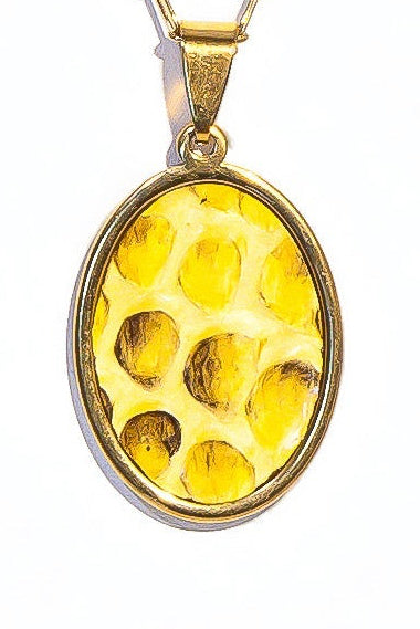 Sunshine Oval Signature Pendant